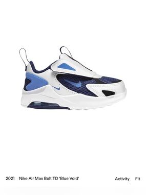 Nike Air Max Bolt TD Blue Void | Toddler Shoes | SIZE 7C